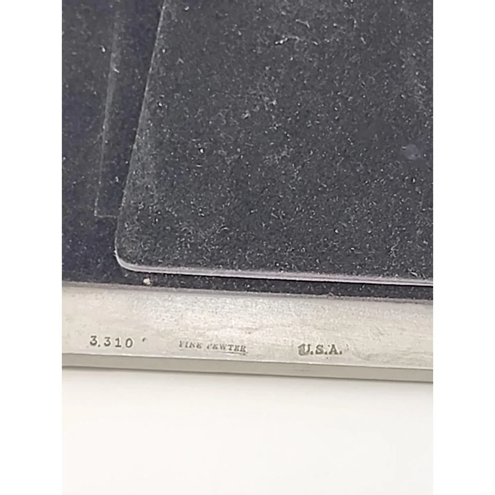 Hudson Creek fine pewter bear baby block balloons‎ frame for 2x2.5